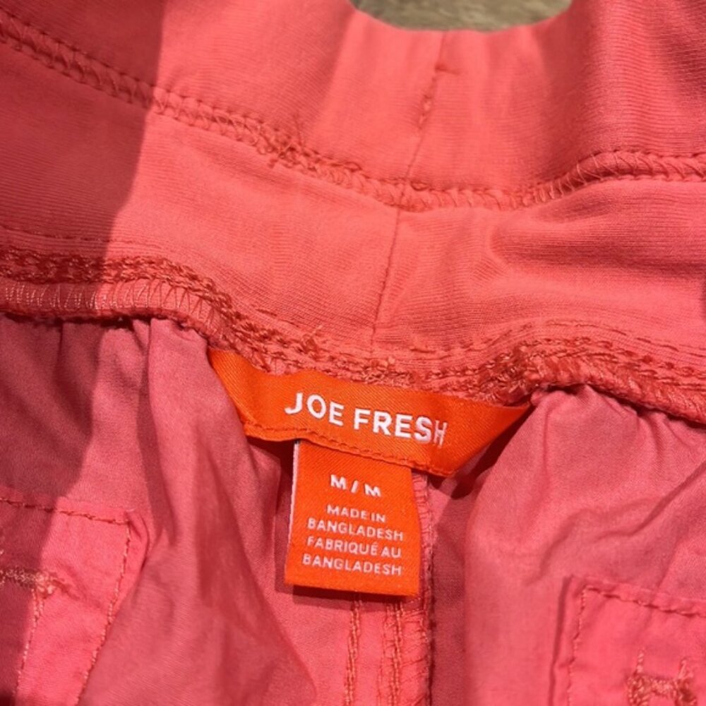 Bright coral pink wide leg capris by Joe Fresh - Picture 6 of 10